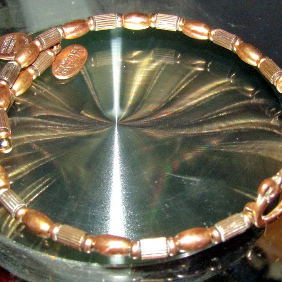 Vintage Alex & Ani Copper & Infinity Symbol Charm Bracelet Wrap Around - Picture 4 of 6